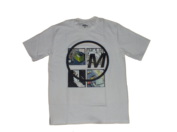 Comic strip tee (White)